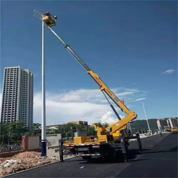 蔚县维修路灯的曲臂升降车出租