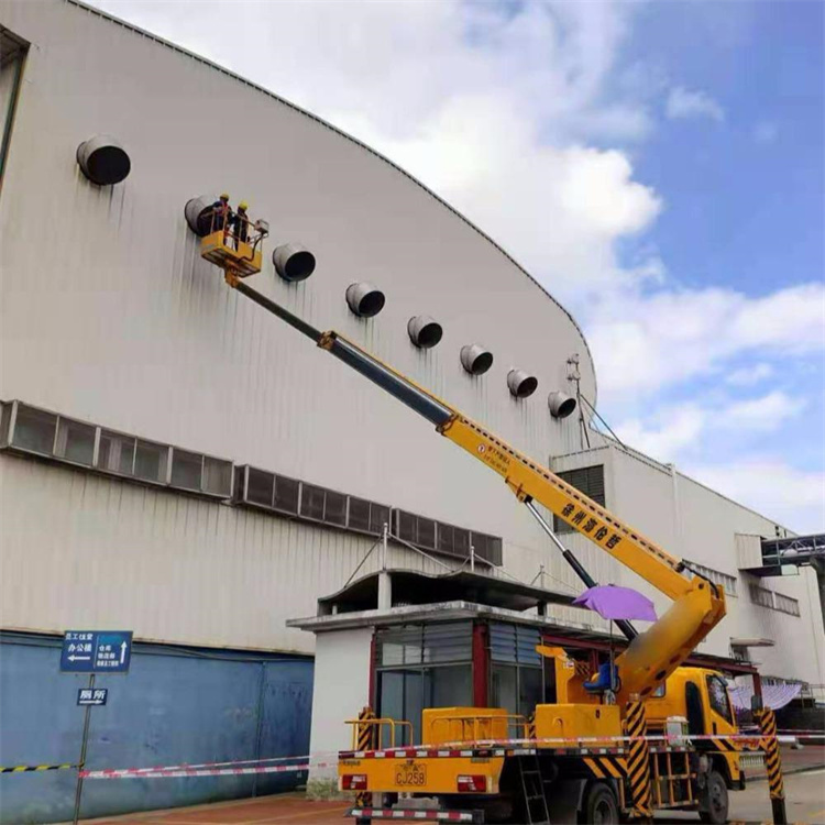 蔚县高空作业车出租服务：专业广告牌安装解决方案